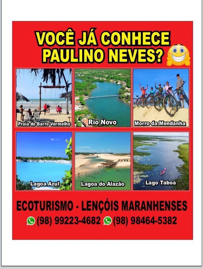 Pousada Lagoa Do Barreiro Azul Paulino Neves Zewnętrze zdjęcie